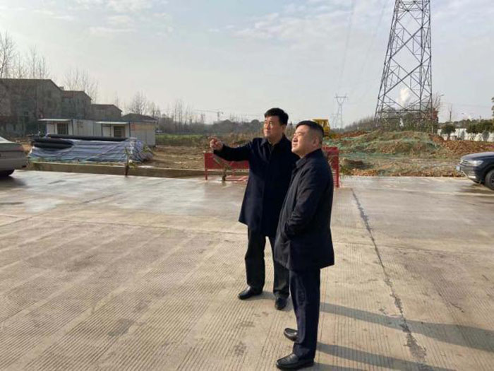 岳陽市發(fā)改委、城陵磯新港區(qū)社會發(fā)展部來我司項目調(diào)研